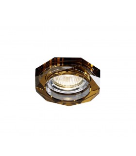 Recessed Downlight Deep Hexagonal RIM ONLY Bronze, Requires 100035310 To Complete The Item - 1