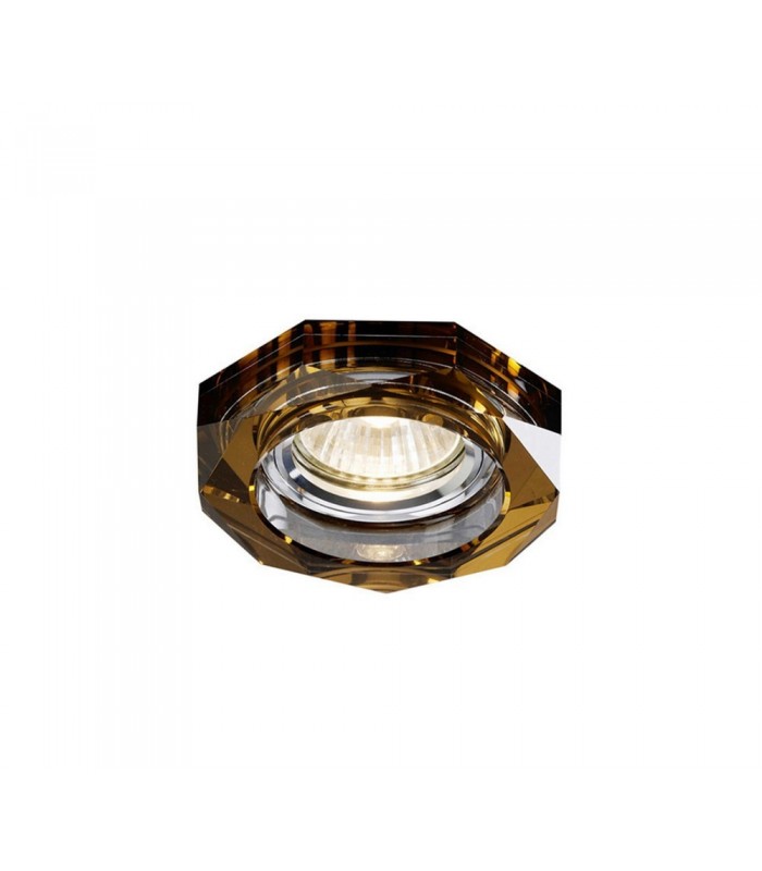 Recessed Downlight Deep Hexagonal RIM ONLY Bronze, Requires 100035310 To Complete The Item - 1