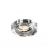 Recessed Downlight Deep Hexagonal RIM ONLY Clear, Requires 100035310 To Complete The Item - 1
