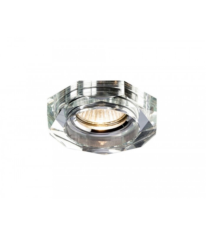 Recessed Downlight Deep Hexagonal RIM ONLY Clear, Requires 100035310 To Complete The Item - 1