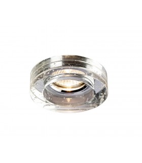 Bubble Recessed Downlight Round RIM ONLY Clear, Requires 100035310 To Complete The Item - 1