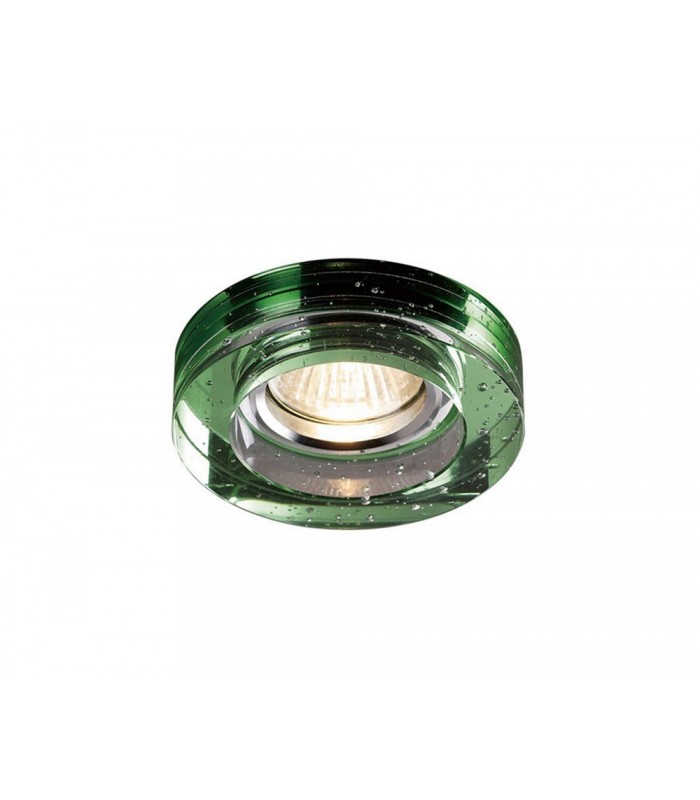 Bubble Recessed Downlight Round RIM ONLY Green, Requires 100035310 To Complete The Item - 1
