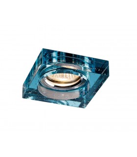 Bubble Recessed Downlight Square RIM ONLY Aqua, Requires 100035310 To Complete The Item - 1