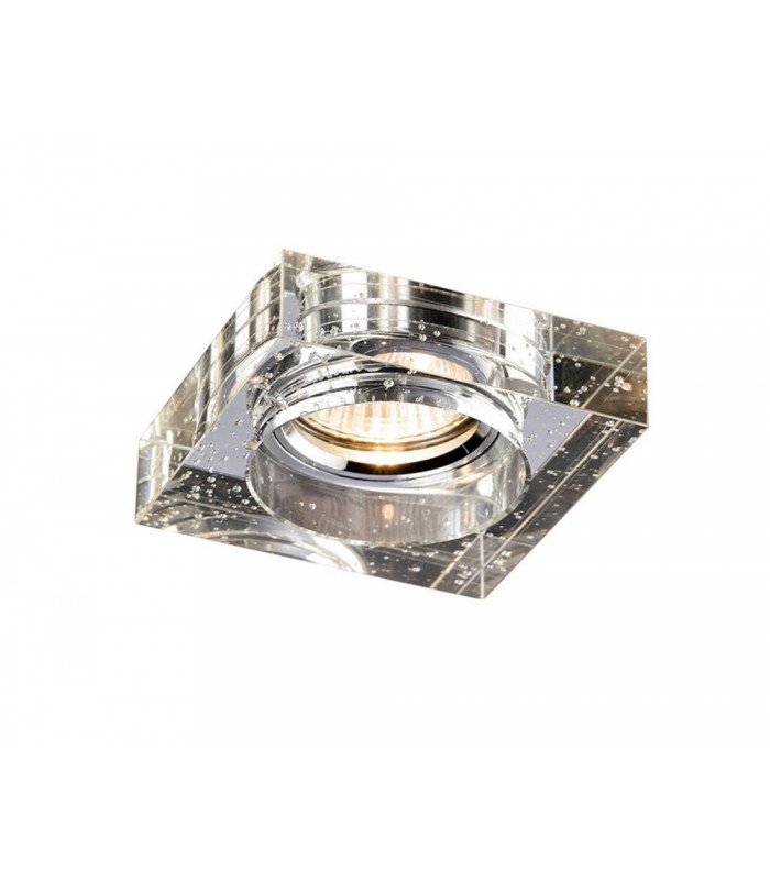 Bubble Recessed Downlight Square RIM ONLY Clear, Requires 100035310 To Complete The Item - 1