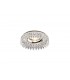 Recessed Downlight Round with Square s Perimeter RIM ONLY Clear, Requires 100035310 To Complete The Item - 1