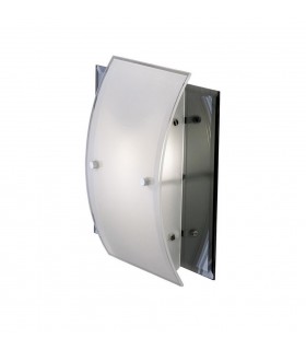 Flush Ceiling, Wall Lamp 1 Light Polished Chrome, Mirror - 1