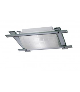 Flush Ceiling 3 Light Polished Chrome, Mirror - 1