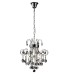 Ceiling Pendant 5 Light Polished Chrome, Crystal - 1