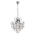Ceiling Pendant 6 Light Polished Chrome, Crystal - 1