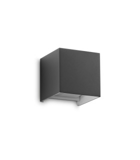 Atom 10cm Outdoor Up Down Wall Lamp Anthracite 2x LED 1200lm 4000K IP54-1