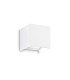 Atom 10cm Outdoor Up Down Wall Lamp White 2x LED 1200lm 4000K IP54-1