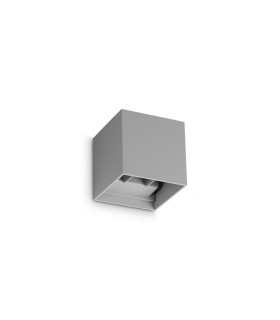 Atom 10cm Outdoor Up Down Wall Lamp Grey 2x LED 1150lm 3000K IP54-1