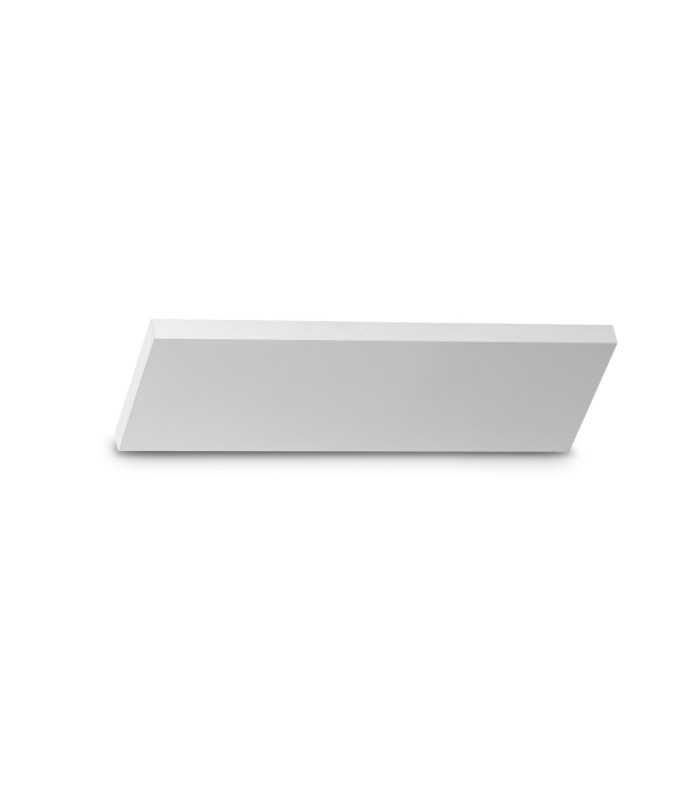 Block Flush Wall Uplighter White 3x LED 2700lm 3000K-1