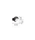 Bloom 12cm Globe Wall Lights Black 1x G9-2