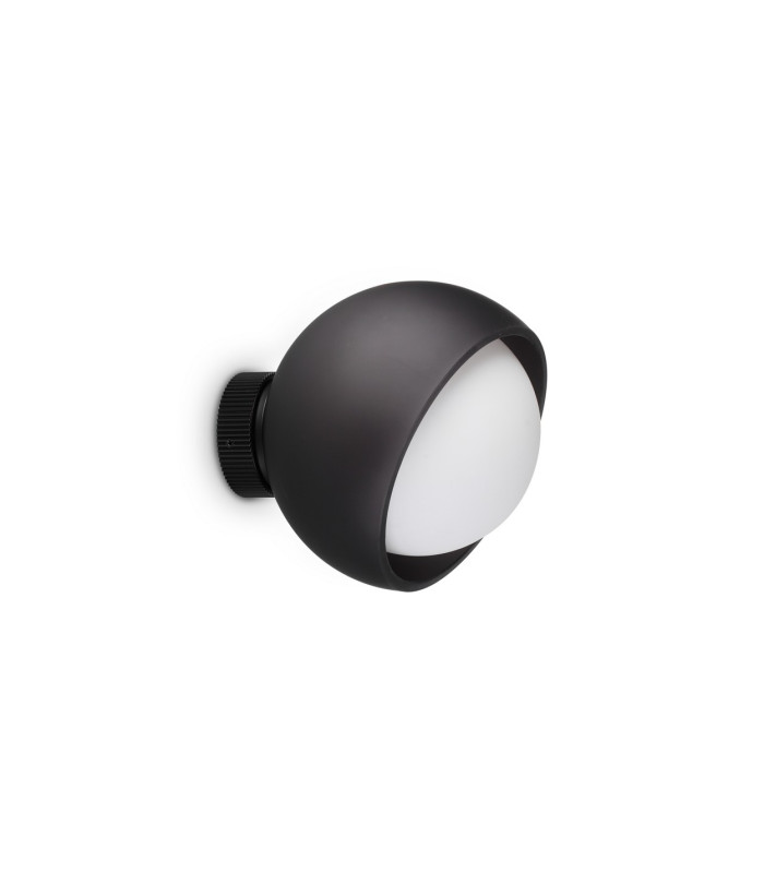 Bloom 17cm Globe Wall Lights Black 1x E27-1
