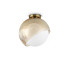 Bloom 30cm Globe Ceiling Light Brass 1x E27-1