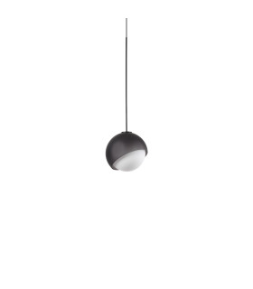 Bloom 12cm Globe Pendant Ceiling Light Black 1x G9-1