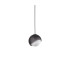 Bloom 12cm Globe Pendant Ceiling Light Black 1x E27-1