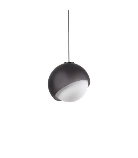 Bloom 22cm Globe Pendant Ceiling Light Black 1x E27-1