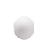 Cotton 15cm Globe Wall Lights White 1x G9-1