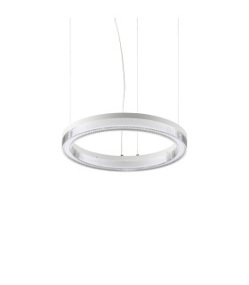 Crown 40cm Integrated LED Pendant Ceiling Light White 2050lm 3000K-1