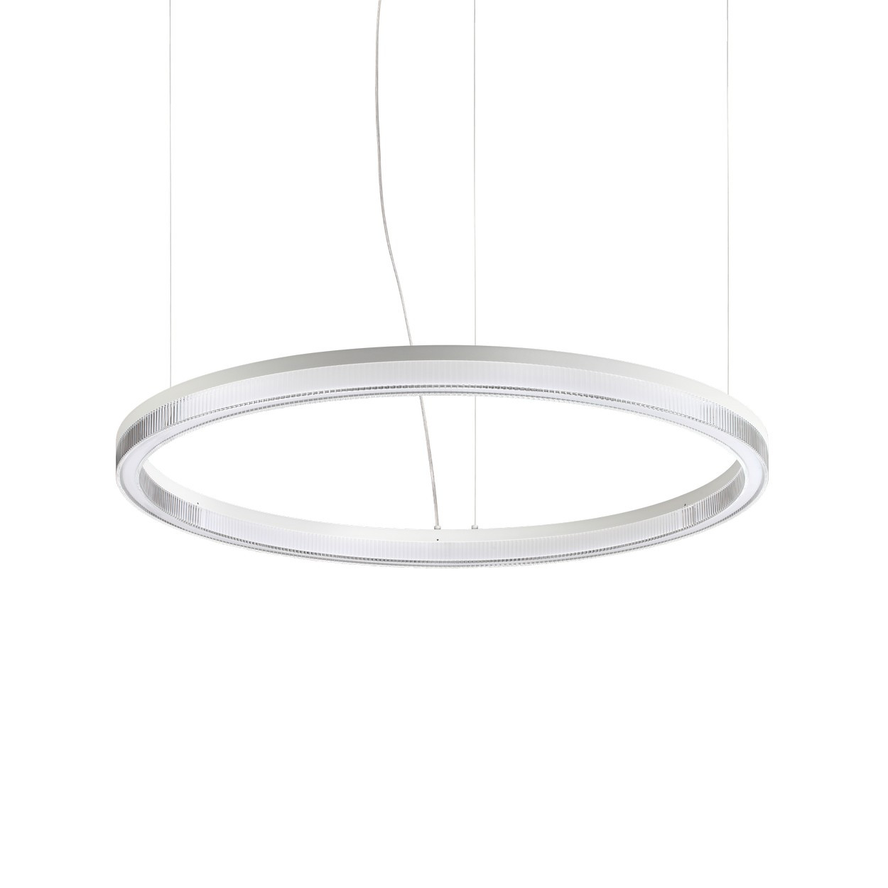 Crown 80cm Integrated LED Pendant Ceiling Light White 4300lm 3000K