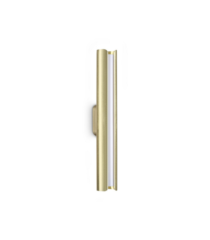 Dorica Integrated LED Wall Lamp Brass 930lm 3000K-1