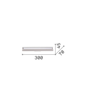 Dorica Integrated LED Wall Lamp Copper 930lm 3000K-2