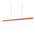 Dorica Bar Pendant Ceiling Light Orange 1x LED 4000lm 3000K Dimmable-1
