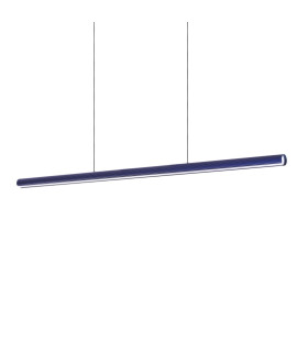 Dorica Bar Pendant Ceiling Light Blue 1x LED 4000lm 3000K Dimmable-1