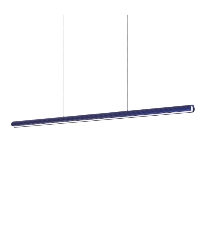 Dorica Bar Pendant Ceiling Light Blue 1x LED 4000lm 3000K Dimmable-1