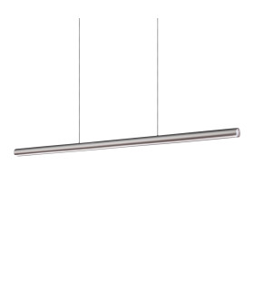 Dorica Bar Pendant Ceiling Light Grey 1x LED 4000lm 3000K Dimmable-1