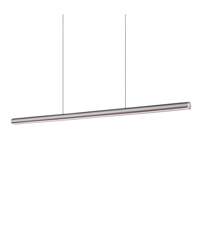 Dorica Bar Pendant Ceiling Light Grey 1x LED 4000lm 3000K Dimmable-1