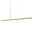 Dorica Bar Pendant Ceiling Light Brass 1x LED 4000lm 3000K Dimmable-1