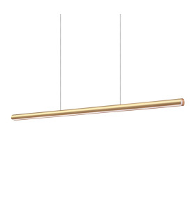 Dorica Bar Pendant Ceiling Light Copper 1x LED 4000lm 3000K Dimmable-1