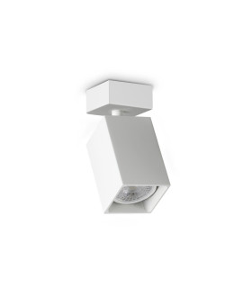Dynamite Square Single Spotlight White 1x GU10-1