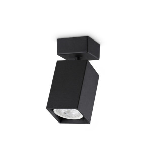 Dynamite Square Single Spotlight Black 1x GU10-1