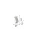Dynamite Square Single Spotlight Black 1x GU10-2