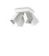 Dynamite Square Ceiling Spotlight Clusters White 4x GU10-1
