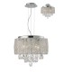 Ceiling Pendant 4 Light Polished Chrome, Crystal - 1