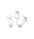 Dynamite Tr 1-Phase Round White-2
