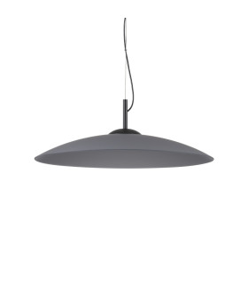 Eclipse Dome Pendant Ceiling Light Black 1x GX53-1