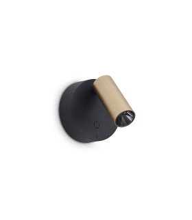 Elf Reading Wall Light Black Gold 1x LED 220lm 3000K Dimmable-1