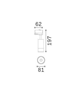Eos Tr 1-Phase 15W 3000K On-Off Ne-2