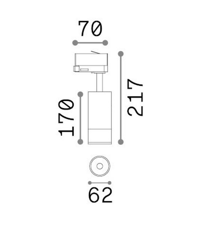 Eos Tr 3-Phase 15W 2700K On-Off Ne-2