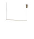 Essence Bar Pendant Ceiling Light Brass 1x LED 2250lm 3000K-1