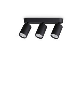 Dynamite Ceiling Spotlight Bar Black 3x GU10-1