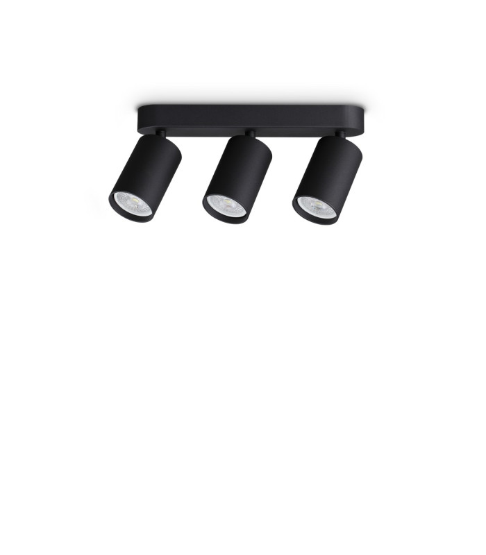 Dynamite Ceiling Spotlight Bar Black 3x GU10-1