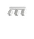 Dynamite Square Ceiling Spotlight Bar White 3x GU10-1