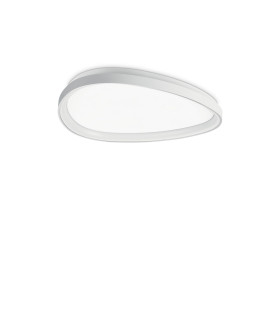 Gemini Integrated LED Semi Flush Ceiling Light White 3550lm 4000K-1